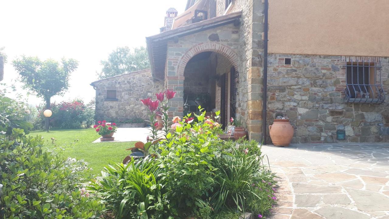 B&B L'Oliveto Lucignano Bagian luar foto